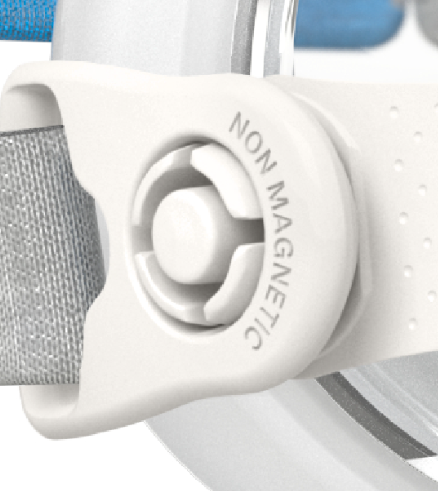 Système de masque facial complet non magnétique ResMed AirFit F20 avec coussinet - Sans harnais