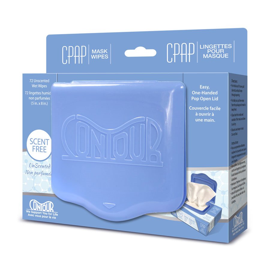 Contour CPAP Mask Wipes Unscented