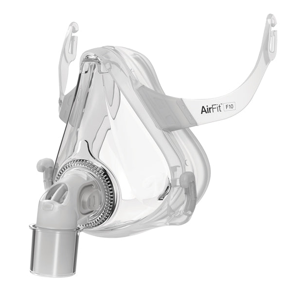ResMed AirFit F10 Full Face Mask Frame System with Cushion (no headgear)