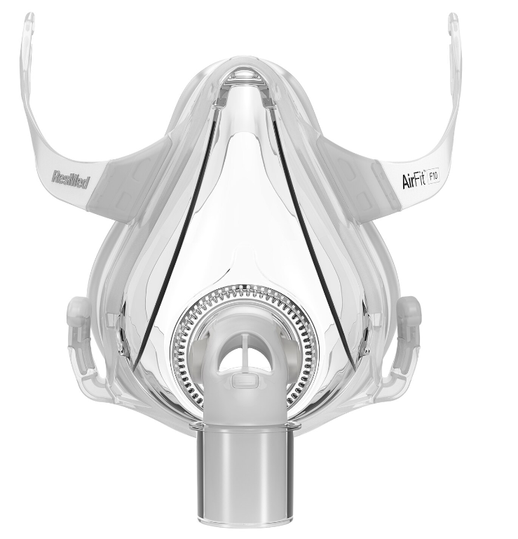 ResMed AirFit F10 Full Face Mask Frame System with Cushion (no headgear)