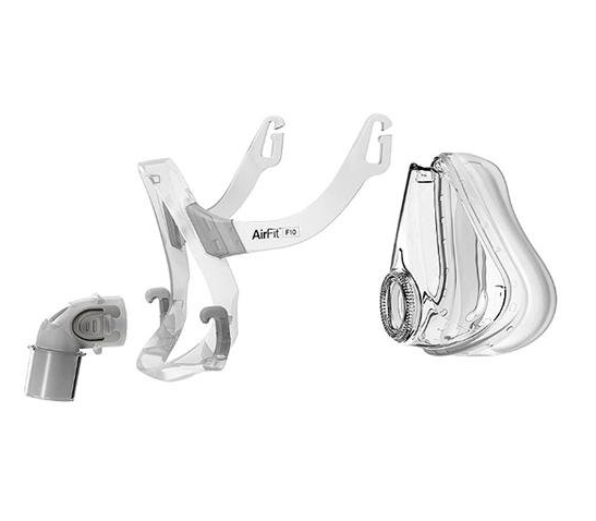 ResMed AirFit F10 Full Face Mask Frame System with Cushion (no headgear)