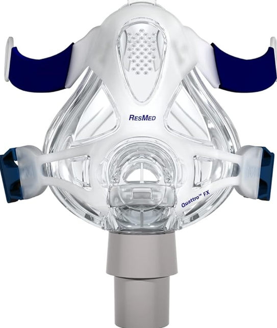 ResMed Quattro FX Full Face Mask Frame System with Cushion - no headgear