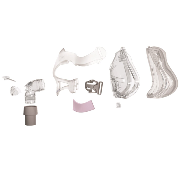 ResMed Quattro FX for Her Full Face Mask Frame System with Cushion - no headgear