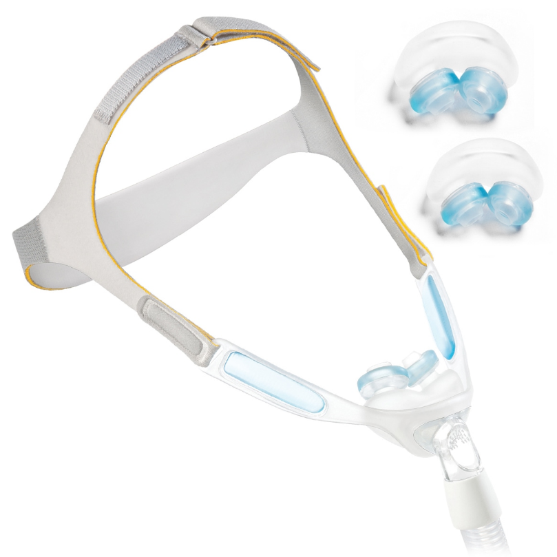 Coussin nasal en gel Respironics Nuance Pro Système complet *EN RETOUR*