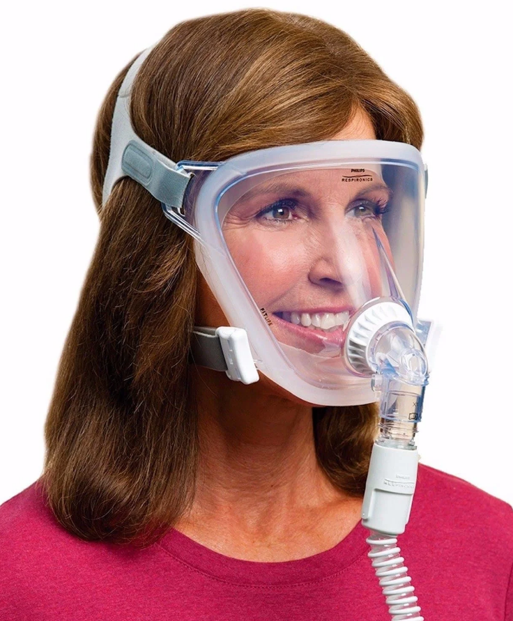 Masque Faciale de Respironics Fitlife avec Harnais